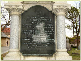 The Grave of Mary Boyce Temple