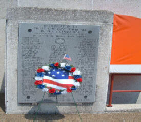 The Vietnam Memorial. The Bonny Kate Chapter DAR participated in the Memorial Ceremony and Parade on Memorial Day 2007 with VFW #8682