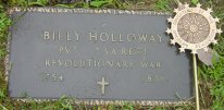 Billy Holloway grave marker