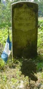 James Henry tombstone