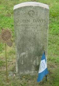 John Davis tombstone