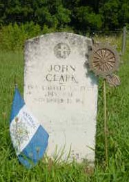 John Clark tombstone