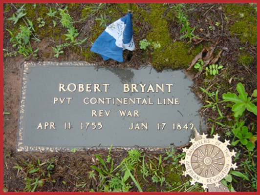 Robert Bryant grave marker