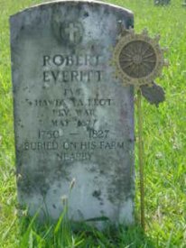 Robert Everett tombstone