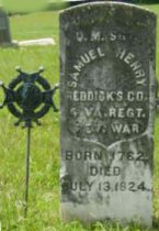 Samuel Henry grave marker