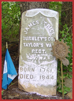 James Trice tombstone