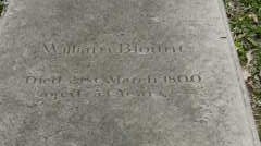 William Blount tombstone