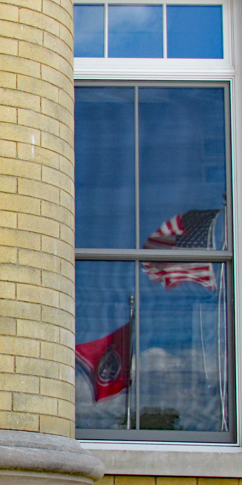 Reflection of flags