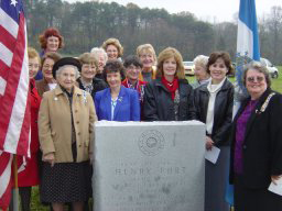 DAR members at Fort Henry rededication