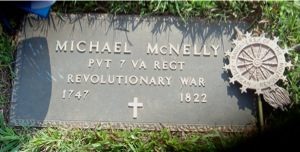 Michael McNelly grave marker