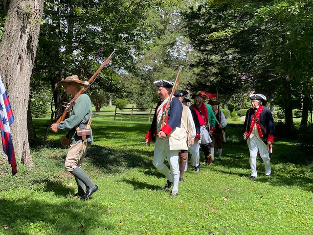 Thomas Blanton Grave Marker Ceremony