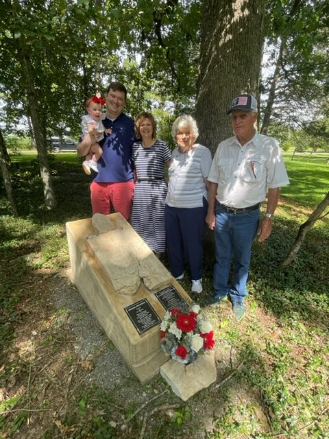 Thomas Blanton Grave Marker Ceremony