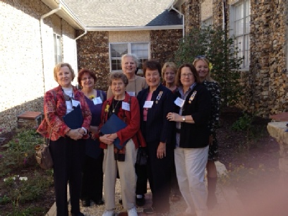 Chickamauga Chapter members visit Kate Duncan Smith School, a DAR School.