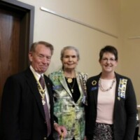 Former Regents and Speaker at Chapter's 10th Anniversary