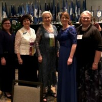 2019 State Conference presenting the State American History Teacher Award