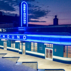 Greyhound Bus Station, built 1938