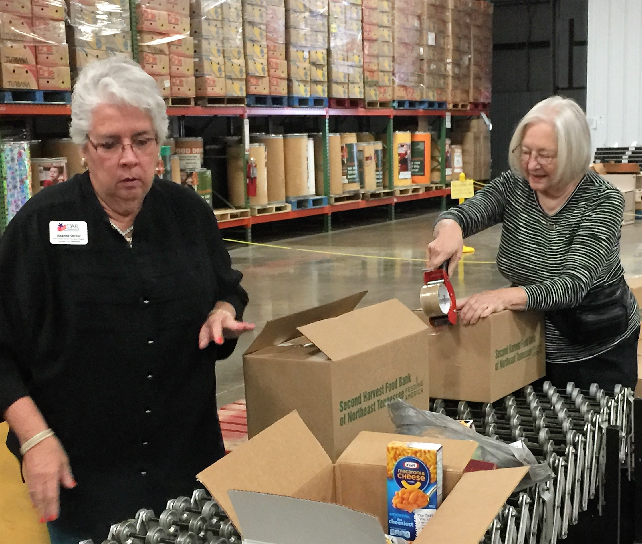 Service to America Day at Second Harvest Food Bank of Northeast Tennessee