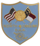 North Carolina DAR State Pin