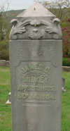 James C. Wilkey tombstone
