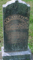 J.H. Shucraft tombstone