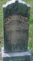 J.H. Shucraft tombstone