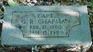 Captain G.R. Chapman tombstone