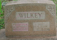 Charles B. Wilkey tombstone