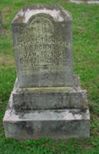 Captain J.L. Thompson tombstone